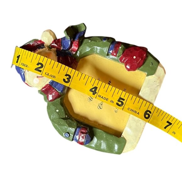 Lot of 4 Snowmen: Thermometer, Photo Frame, Tin, Figurine - Picture 7 of 11